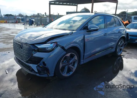 2025 Audi Q4 E-Tron Premium Plus 55 Quattro z USA, uszkodzony, nr VIN WA1LUBFZ6SP060274